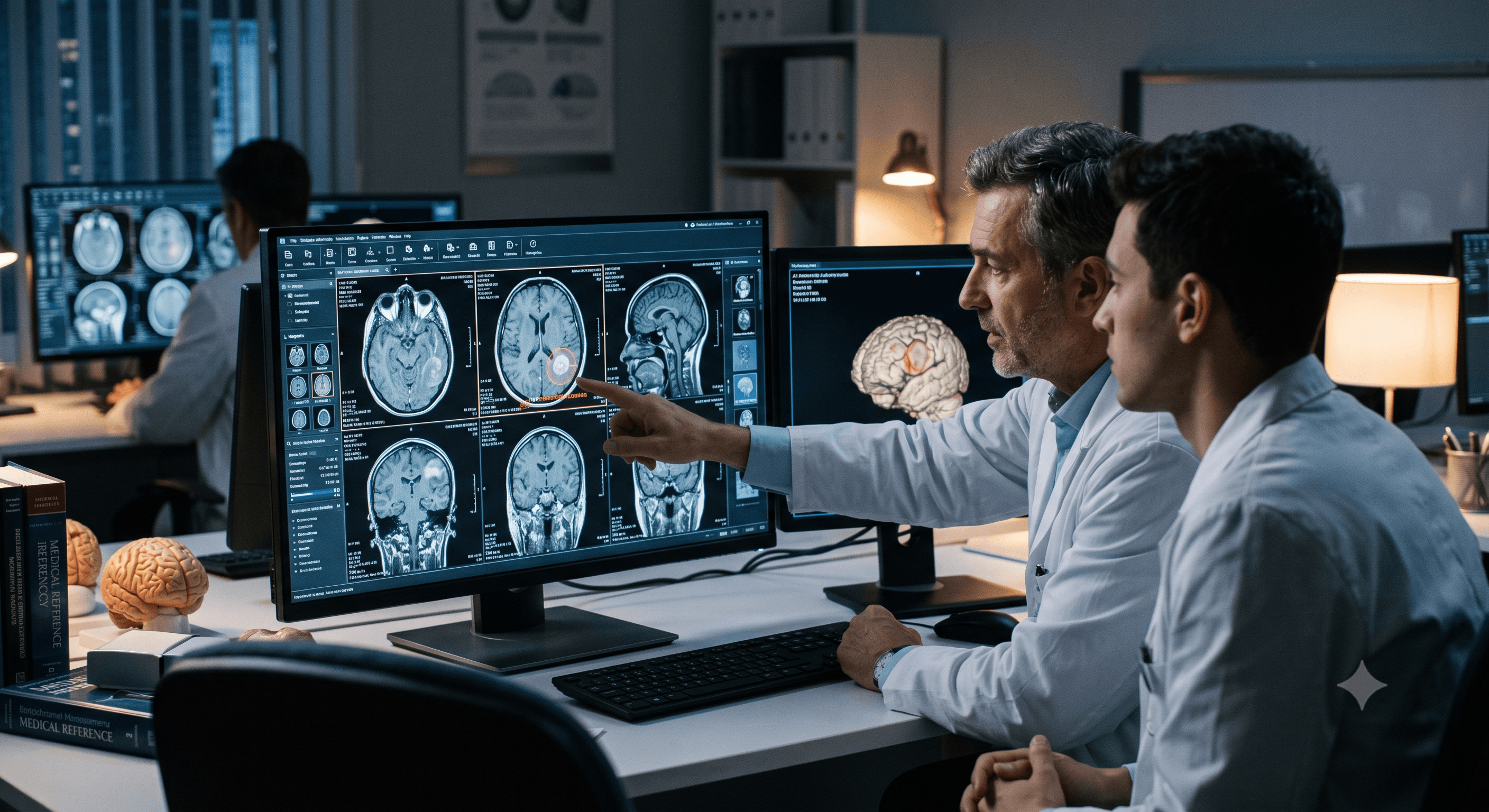 Brain tumor detection project image